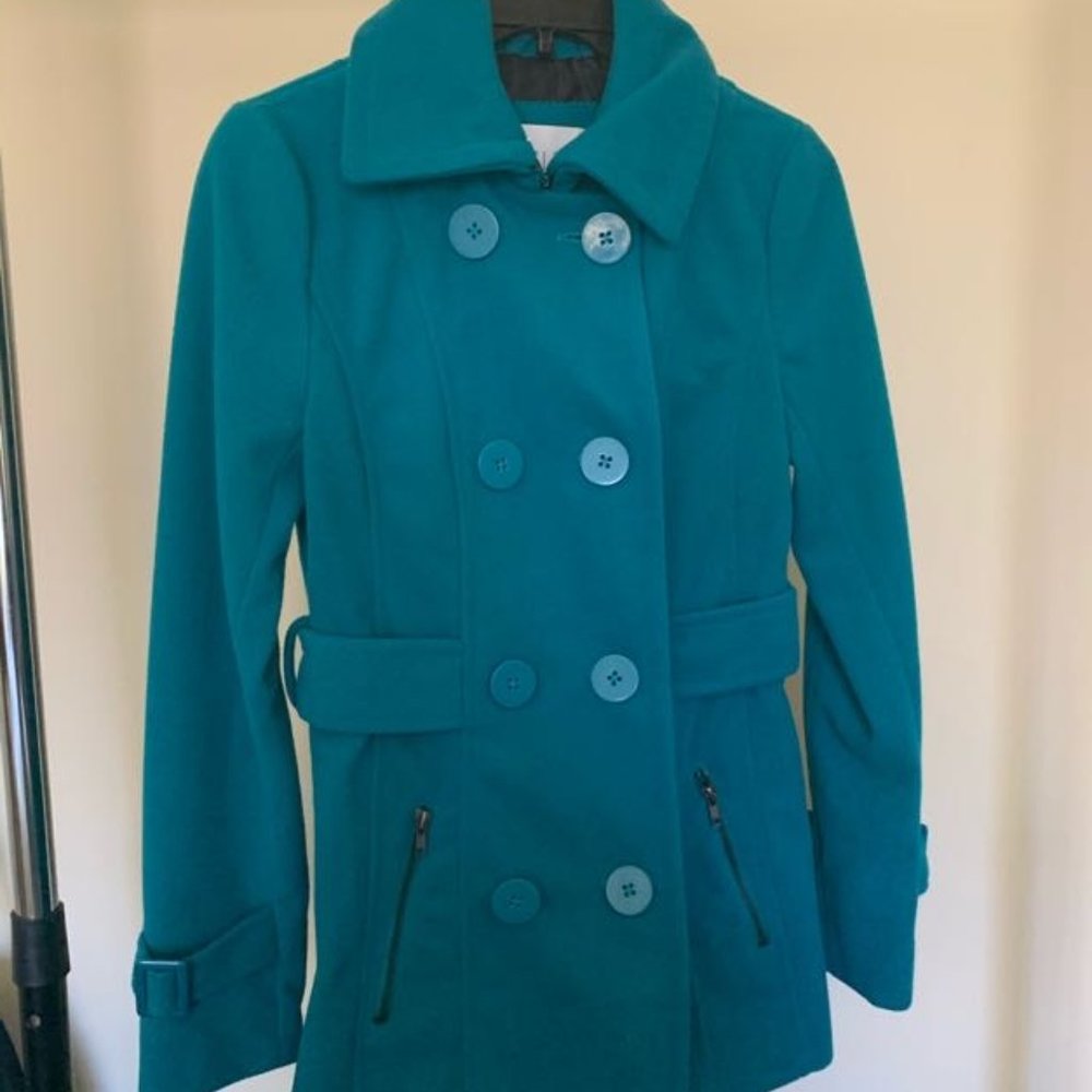 Delia's Blue Pea coat